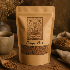 cacao superfood magic mix sfeerfoto met cacao blend en warme drank