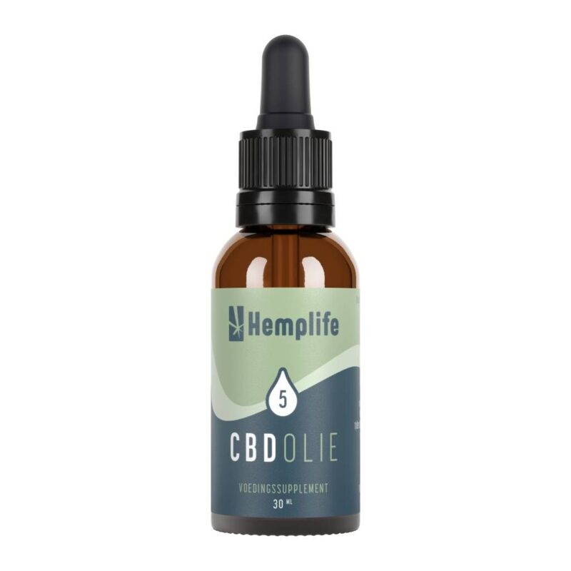 CBD Olie 5% van hemplife 30 ml