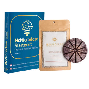 Microdose Aztec combo met Microdosing Truffels en rauwe 100% cacao
