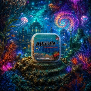 Atlantis Magic Truffels in trippy onderwater Atlantis sfeer