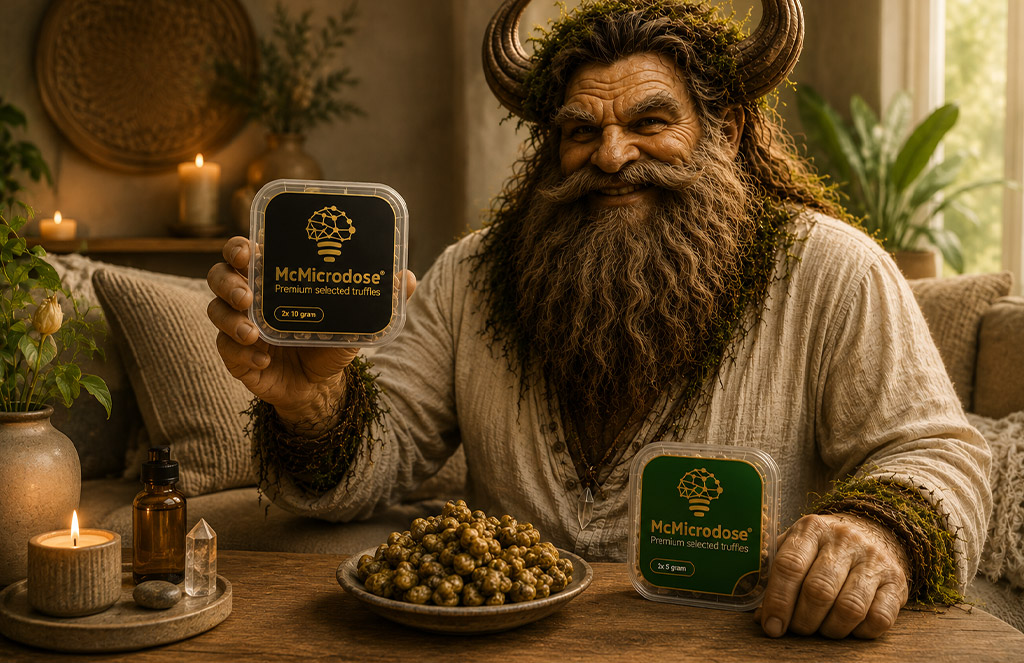 McMicrodose 2x5 gram en 2x10 gram microdosing truffels voor ervaren gebruikers.